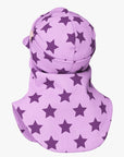 Peaked Spring-Fall Balaclava For Kids BENT - Stars