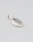 Pebble Personalised Silver Charm