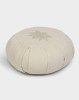 Yoga Studio GOTS Organic Cotton Round Lotus Zafu Buckwheat Cushion