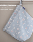 Peppa Pig Grab & Go Nappy Wet Bag - Blush Stripe