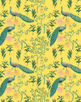 Peacock Wallpaper Colourful Oriental Design