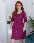 Petite Leopard Print Dress – Fitted Silhouette with Pockets | Day-to-Night Style