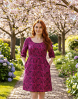 Petite Leopard Print Dress – Fitted Silhouette with Pockets | Day-to-Night Style