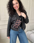 Classic Leopard Print Phone Bag