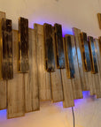 Piano Keyboard LED Wall Art