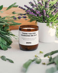 Lavender Essential Oil Scented Soy Candle-2