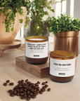 Coffee Scented Soy Candle-2