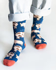 Blue Farm Animals Bundle of 3 Bamboo Socks