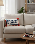 Netflix & Chill Needlepoint Cushion
