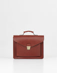 Cognac Leather Briefcase No 36