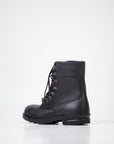 Lace Up Pilot Boots Without Zipper