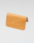 Noeli's Uniquely Minimalist Leather Card Holder with Cork Interior - Handcrafted in Tartu, Eco-Friendly Design by Noel at www.brixbailey.com