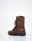 Military Boots 739 - Dark Brown