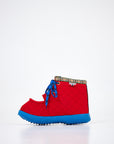 Nesna Lobben Felt Boots - Red