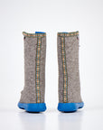 Grey Felt Winter Boots for Cold Weather Comfort