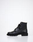 Black Natural Leather Boots