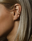 Pin Up Earrings - Gold