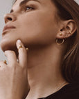 Pin Up Earrings - Gold