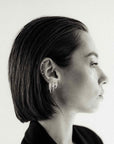 Pin Up Earrings - Silver