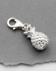 Pineapple Silver Charm