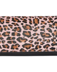 Pink Animal Print Leather Multi Section Purse Brix and Bailey Brand