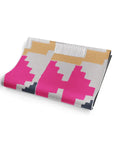 Yoga Mat | 6mm Thick | Pink| Non-Slip | Eco Friendly | Yune Yoga | Leah Duncan Geo-3