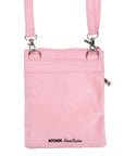 Pink Neck and Passport Bag with Tree Scene
