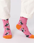 Pink Lover 4 Pair Bamboo Sock Set