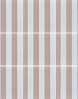 Pink stripe porcelain tile, premium luxury stylish durable indoor outdoor anti-slip no sealing required, best-selling trending hardwearing by Maria Starling Design at brixbailey.com