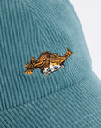 Petrol Blue Corduroy Dad Cap