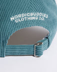 Petrol Blue Corduroy Dad Cap