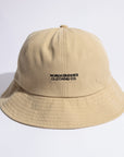 Pippi Longstocking Beige Cotton Bucket Hat