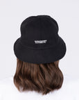 Black Bucket Hat Inspired by Pippi Longstocking