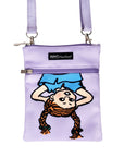 Lilac Passport Bag Inspired by a Spirited Heroine