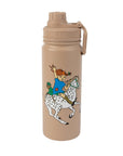 Beige Thermal Bottle for Daily Adventures