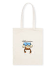 Upside Down Cotton Canvas Tote Bag
