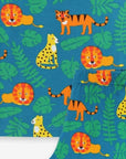 Luxury Organic Cotton Lion and Tiger Pajamas for Kids - Super Soft GOTS Certified Sleepwear by Toby Tiger at brixbailey.com