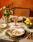 Atlántico Iraca Woven Placemats, Olive Green - Set of 4