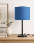 Plain Cobalt Blue Lampshade – Handmade UK, Ceiling or Table Lamp Shade | Made to Order