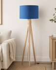 Plain Cobalt Blue Lampshade – Handmade UK, Ceiling or Table Lamp Shade | Made to Order
