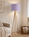 Plain Lavender Lampshade – Handmade UK, Lilac Ceiling or Table Lamp Shade | Made to Order