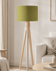 Plain Olive Green Lampshade – Handmade UK, Ceiling or Table Lamp Shade | Made to Order