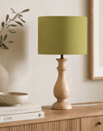 Plain Olive Green Lampshade – Handmade UK, Ceiling or Table Lamp Shade | Made to Order