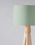 Plain Sage Green Lampshade – Handmade UK, Ceiling or Table Lamp Shade | Made to Order