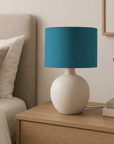 Plain Teal Lampshade – Handmade UK, Ceiling or Table Lamp Shade | Made to Order