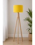 Plain Yellow Lampshade – Handmade UK, Ceiling or Table Lamp Shade | Made to Order