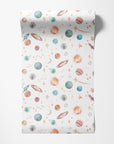 Watercolour Planet Wallpaper | Solar System, Stars & Rockets | Kids Bedroom
