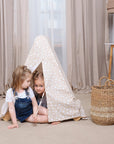 Play Tent Cover with Mat for Triangle Ladder-0