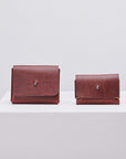 Deep Pouchie Leather Wallet with Strap Option