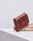 Deep Pouchie Leather Wallet with Strap Option